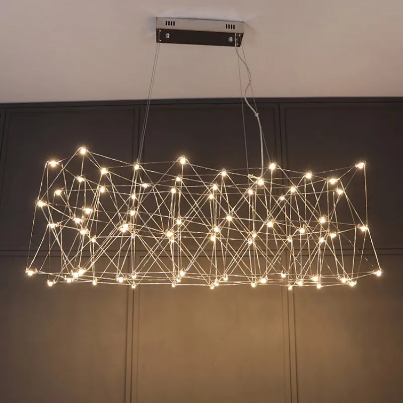 Veloré - Stainless Steel Chandelier