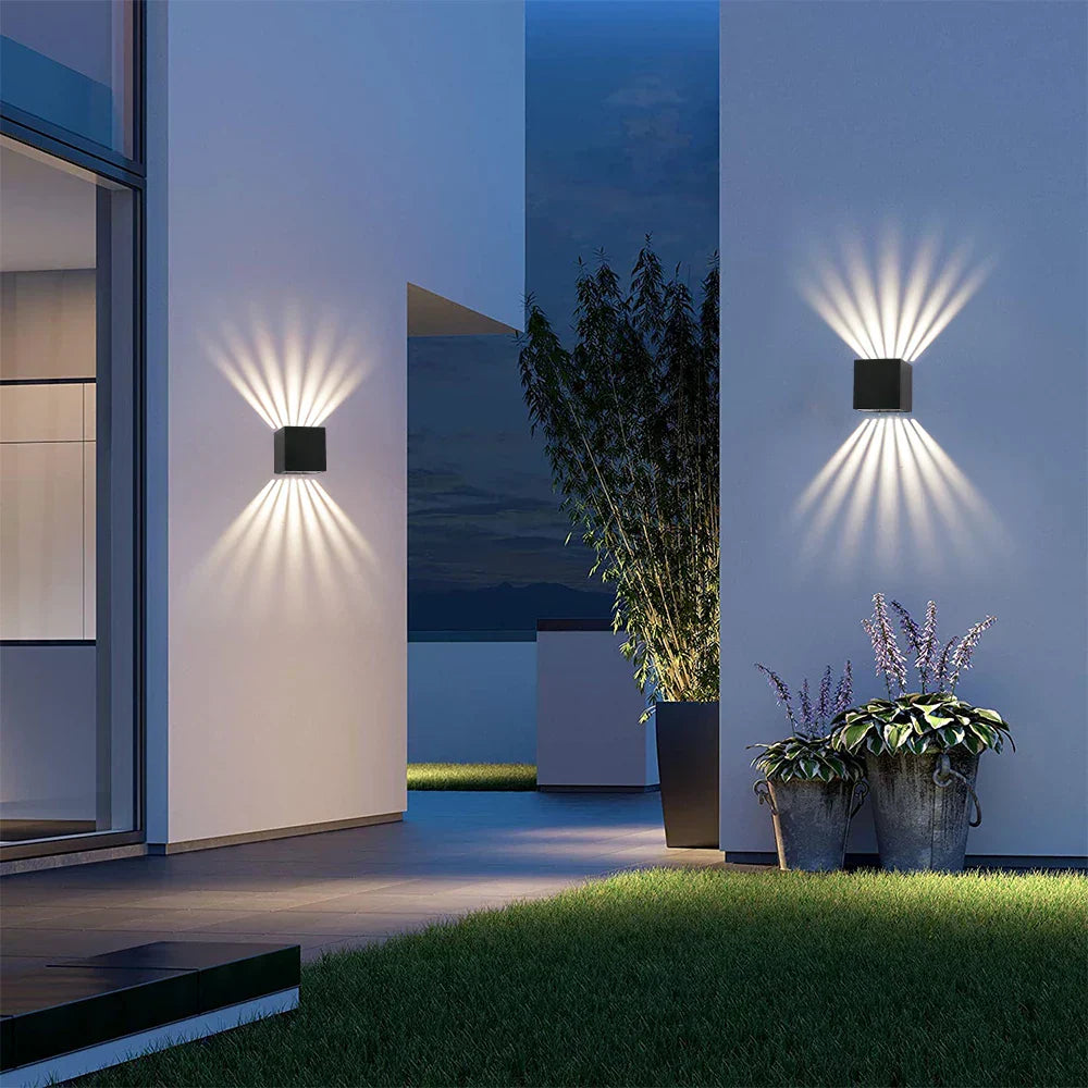 Ranord - Lampă decorativă de perete pentru exterior