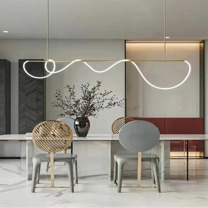 Celunara – Modern Sculptural LED Chandelier