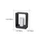 Donrain - Minimalist Square Frame LED Waterproof Lawn Light