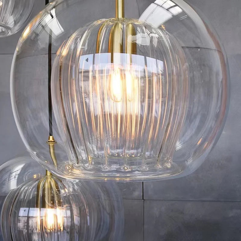 Calendra - Suspension globe en verre