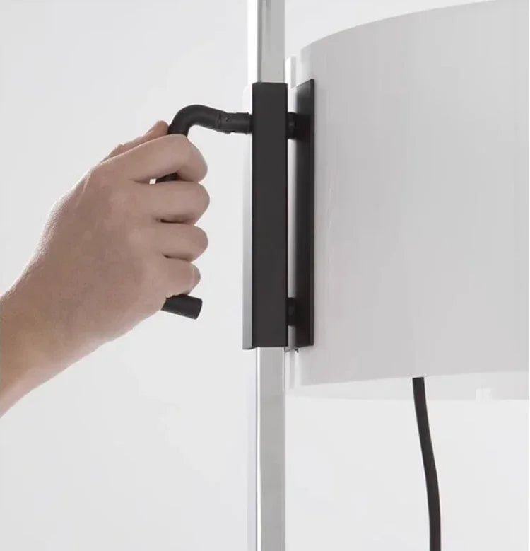 Zeyra – Black Modern Floor Lamp