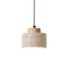 Sylvae - Nordic Travertine Clear Minimalist Pendant Light