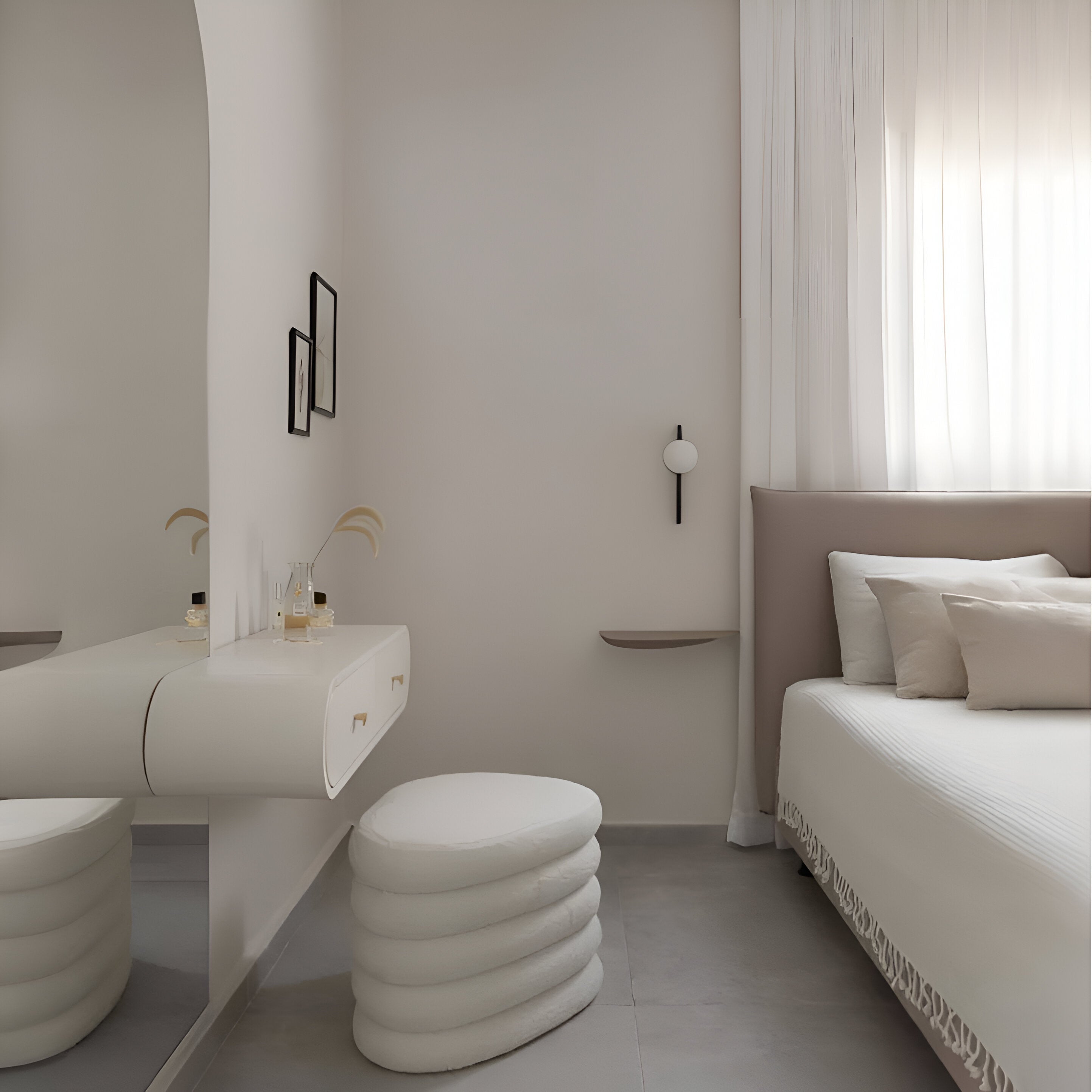 Thaenor – Lámpara de pared de vidrio nórdica de madera