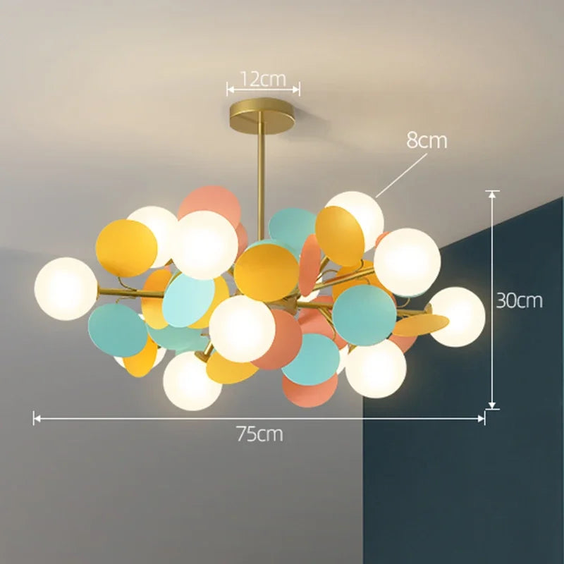 Sylvaniux – Colorful Branch Chandelier