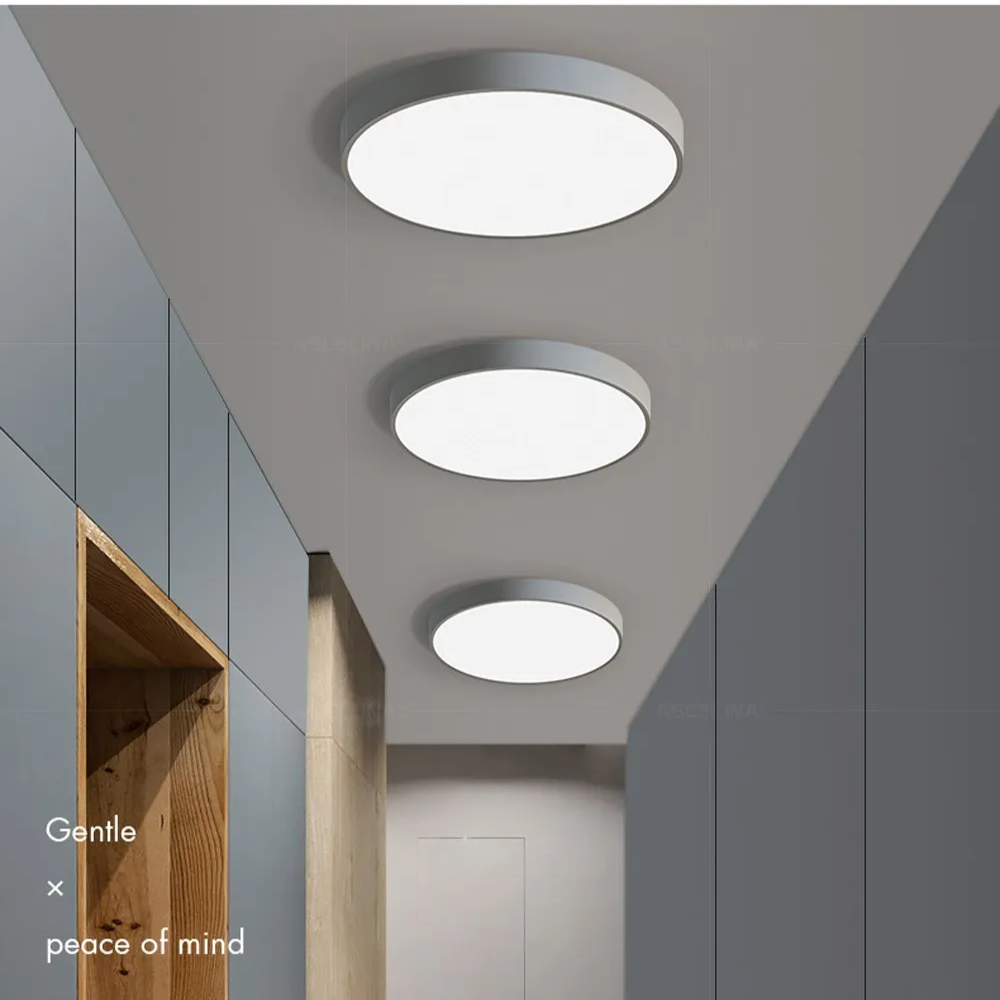 Mianda – Round Minimalist LED Ceiling Light