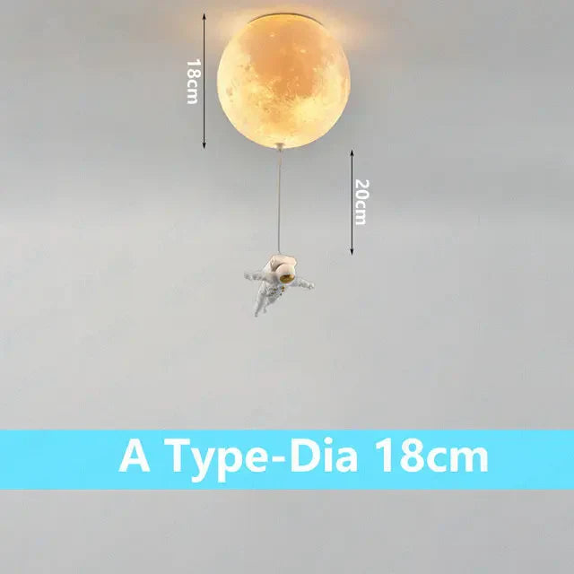Astravelle - Astronaut Bubble Ceiling Lamp