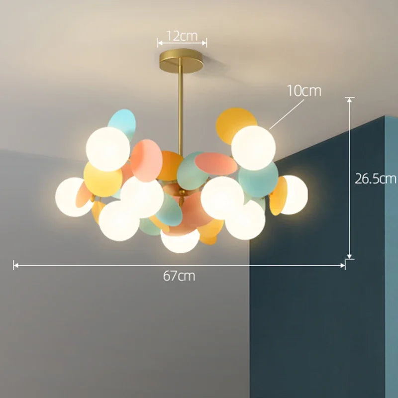Sylvaniux – Colorful Branch Chandelier