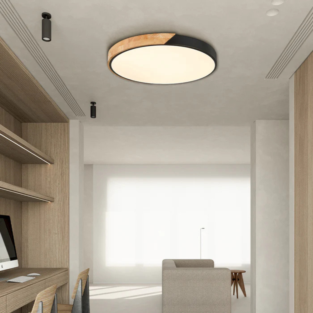 Luned – Lampada da soffitto rotonda moderna a LED a montaggio superficiale