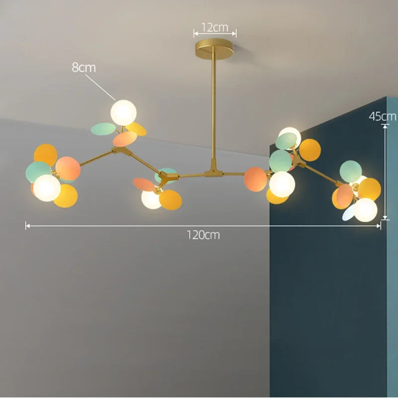 Sylvaniux – Colorful Branch Chandelier