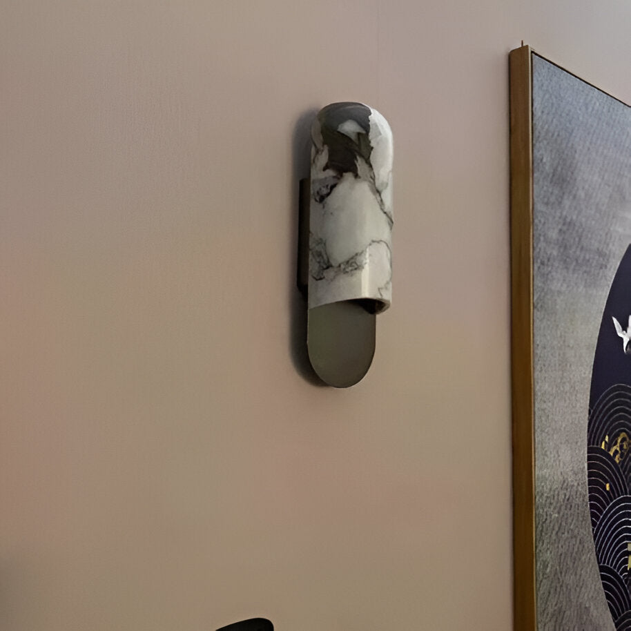 Morvynne – Lámpara de pared LED Cueva de Mármol Nórdica