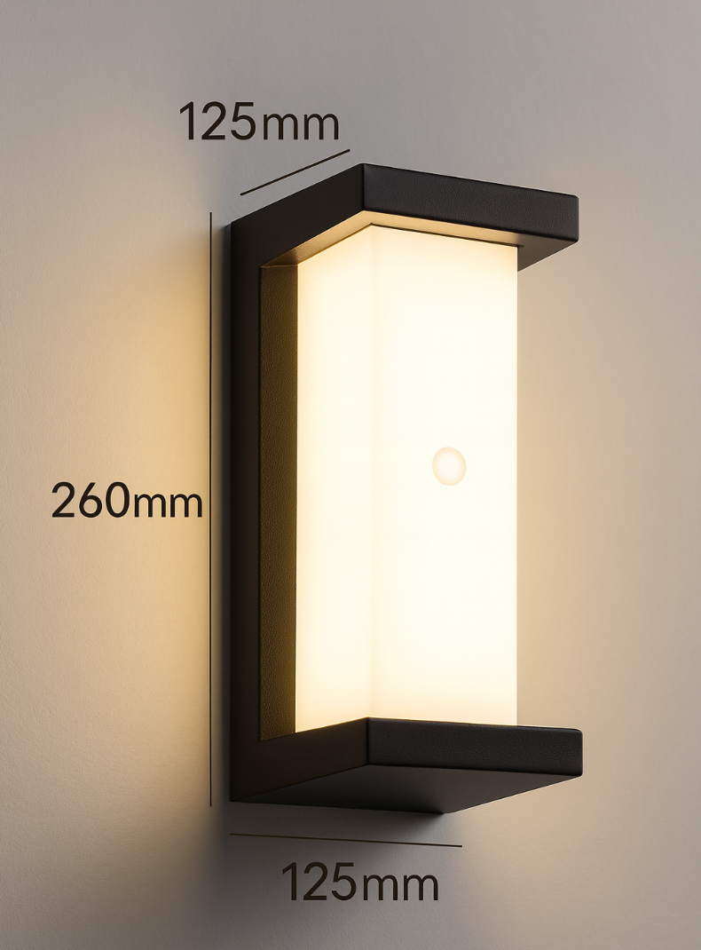 Sorenza – Outdoor Motion Sensor LED Wall Lamp For Garden And Entrance