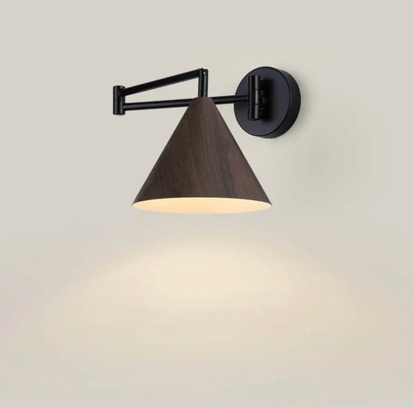 Nordevra - Lampada da parete in legno