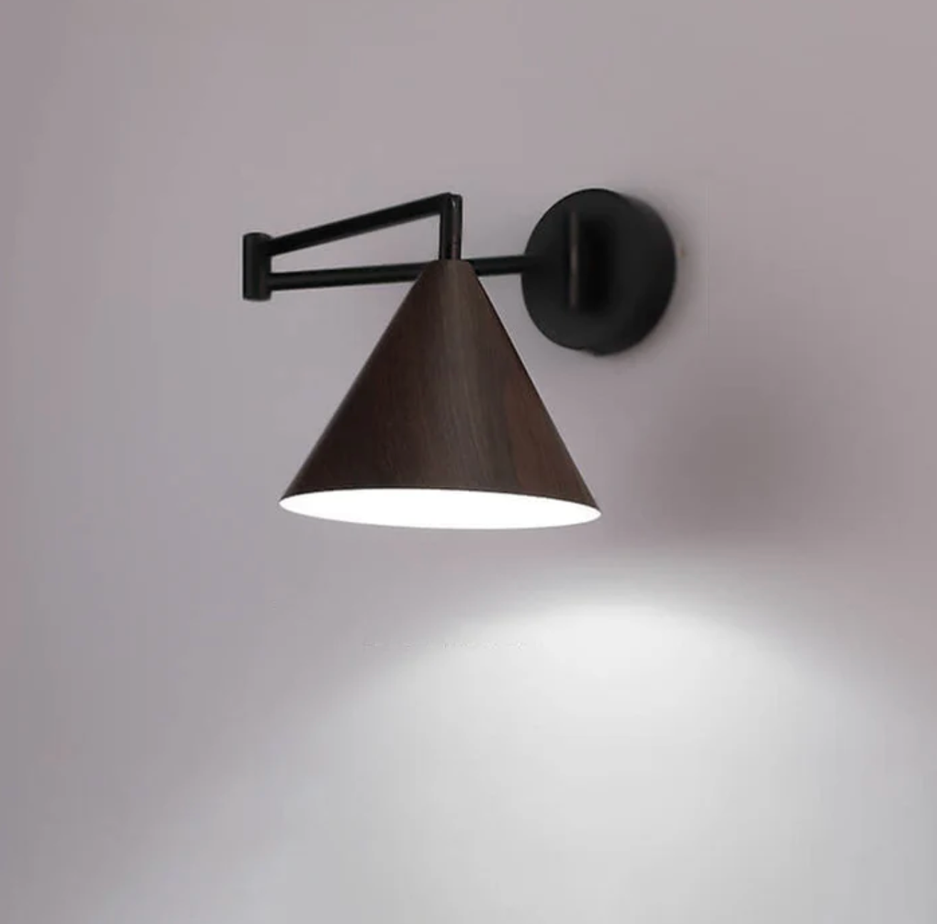 Nordevra - Lampada da parete in legno