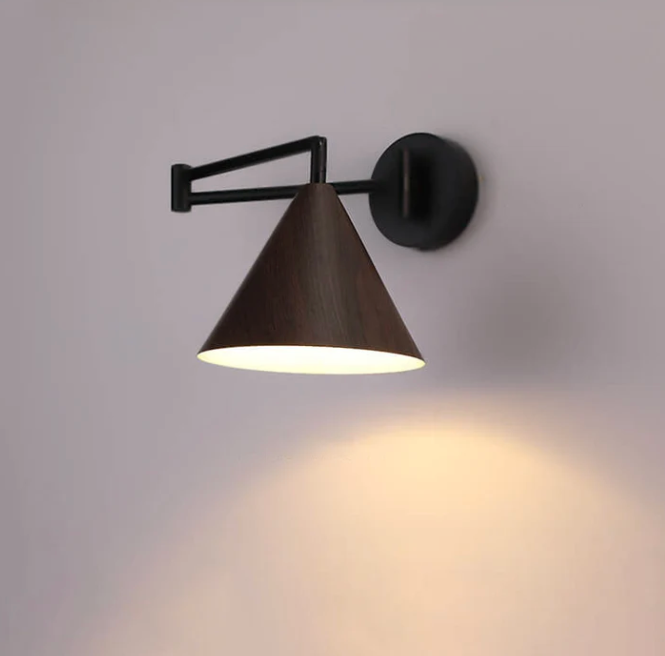 Nordevra - Lampada da parete in legno