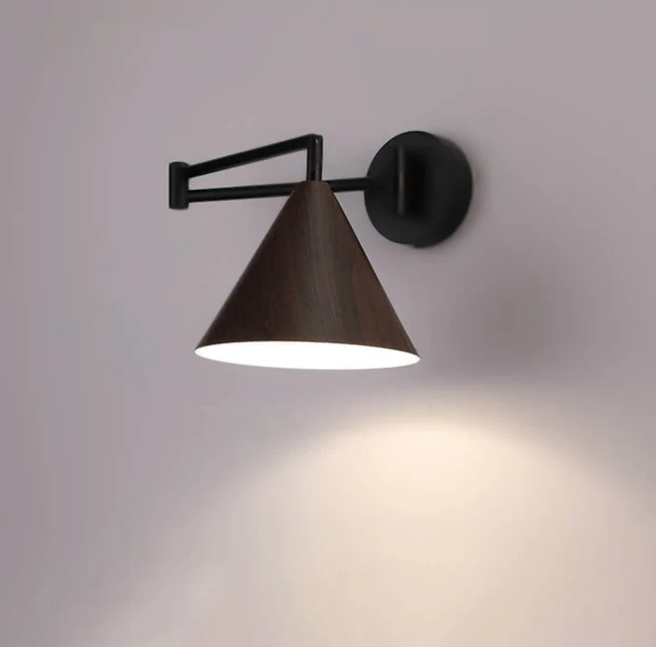 Nordevra - Lampada da parete in legno