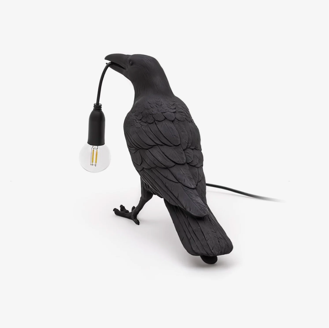 Corvane - Lampada da tavolo a forma di uccello