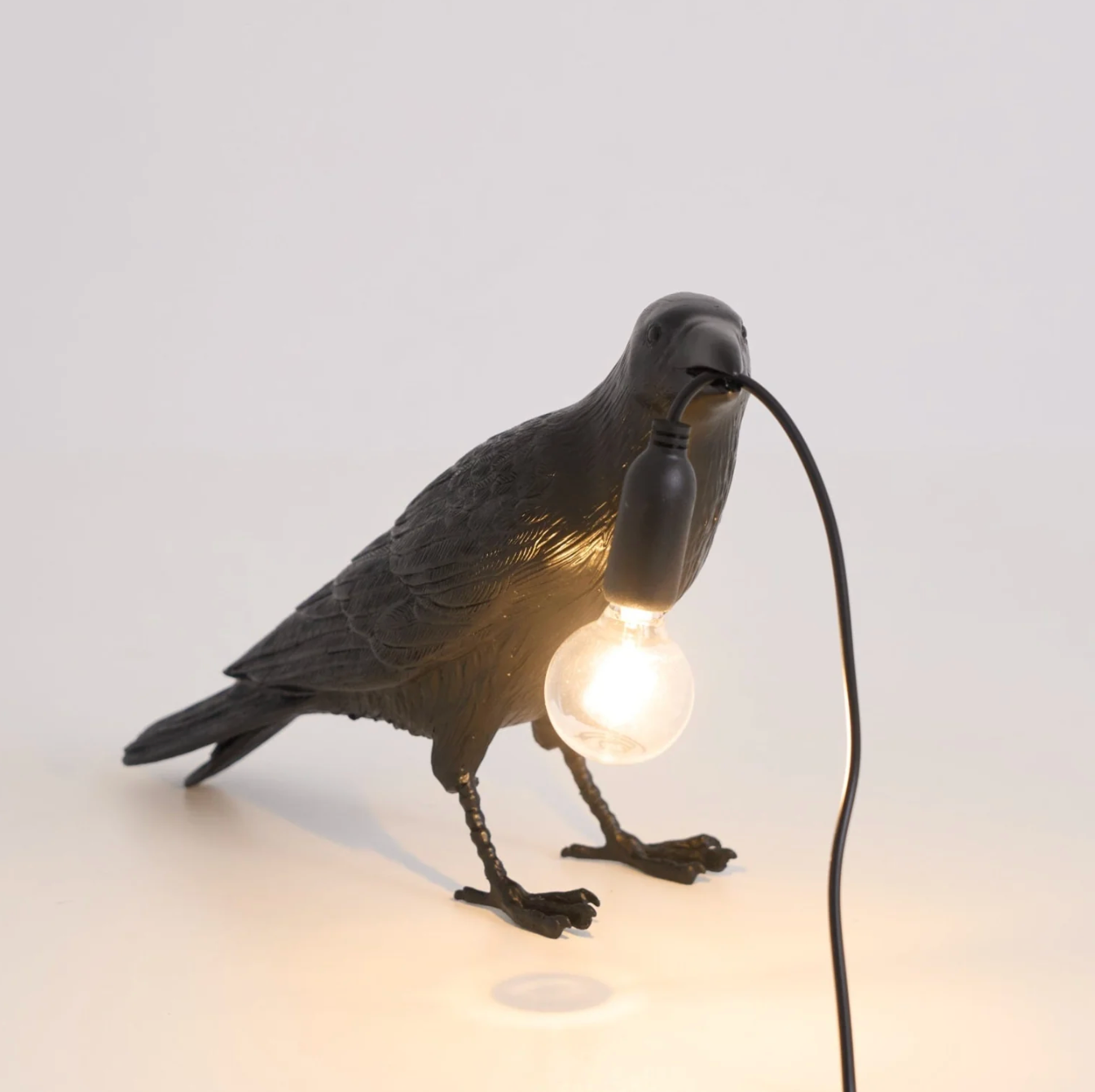 Corvane - Lampada da tavolo a forma di uccello