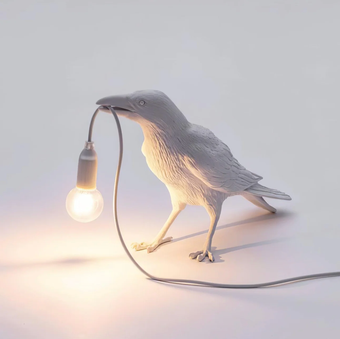 Corvane - Lampada da tavolo a forma di uccello