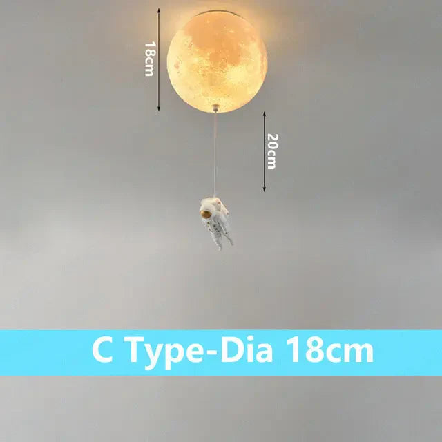 Astravelle - Astronaut Bubble Ceiling Lamp