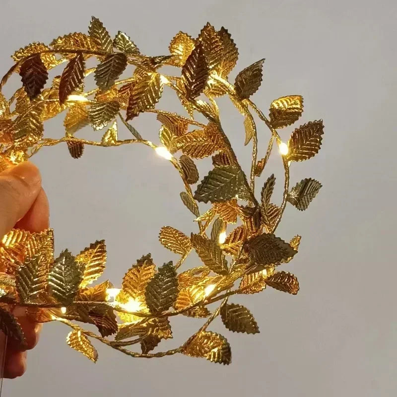 Liorow – Golden Leaf LED String Lights
