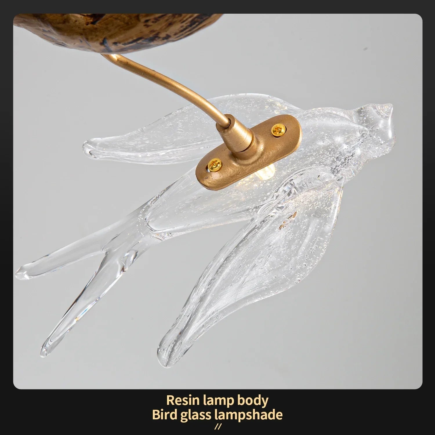 Sylverra - Swallow Branch Chandelier Pendant Lamp
