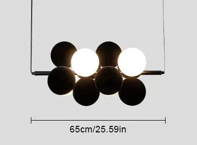 Lunverra – Moderní modulární LED lustr