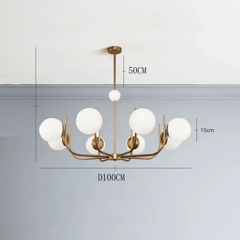 Lunvare – Contemporary LED Pendant Chandelier