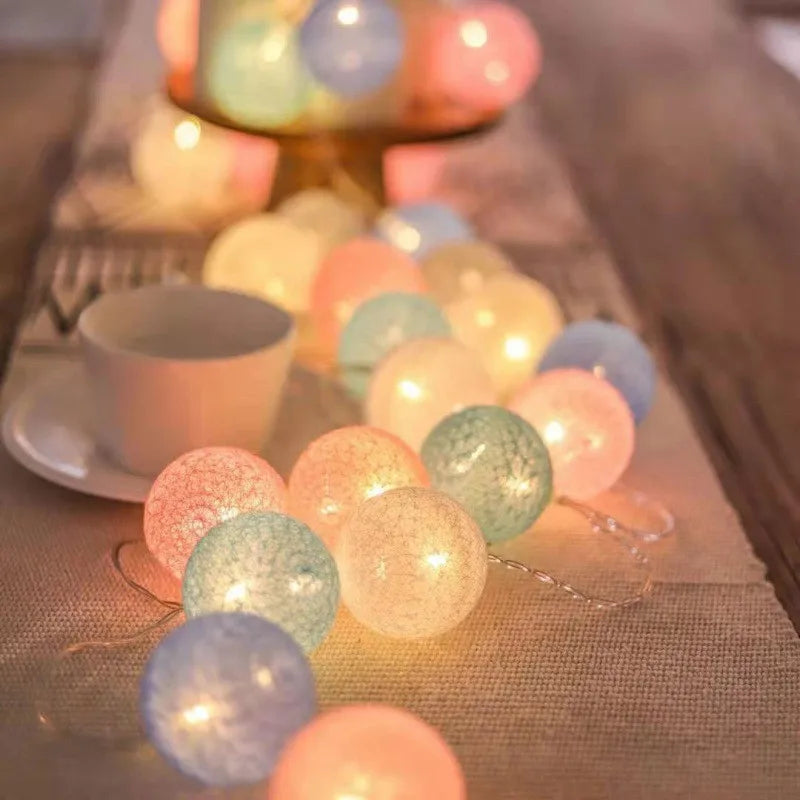 Elunéra – LED bavlněné světelné řetězy