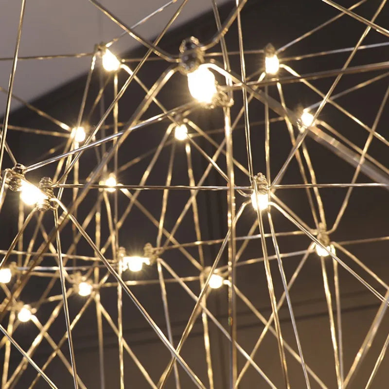 Veloré - Stainless Steel Chandelier
