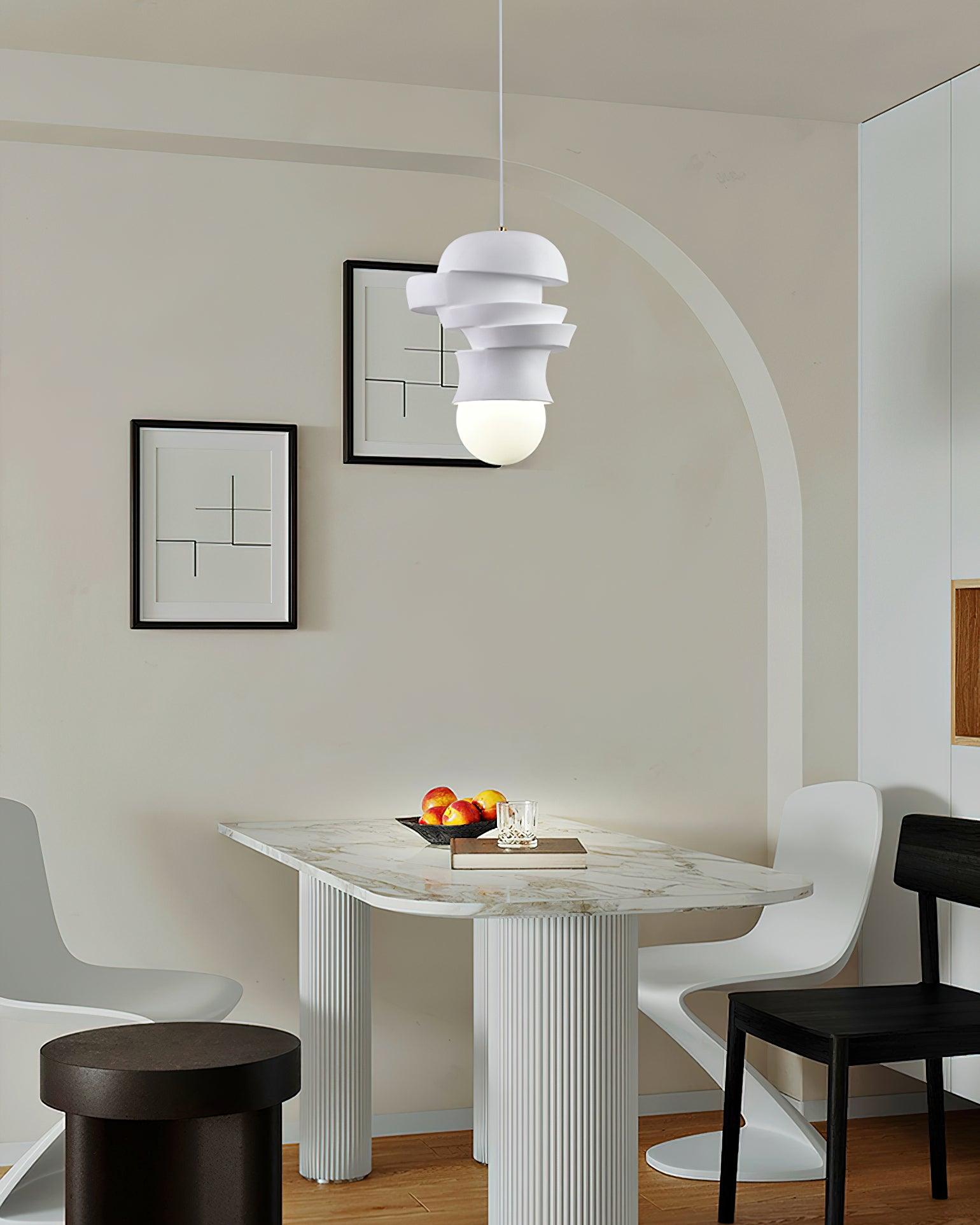 Zelireth - Artistic Resin Glass Pendant Light