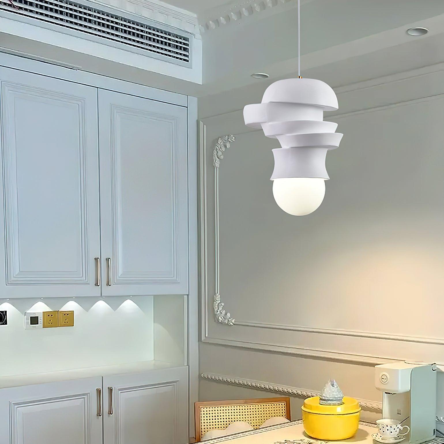 Zelireth - Artistic Resin Glass Pendant Light
