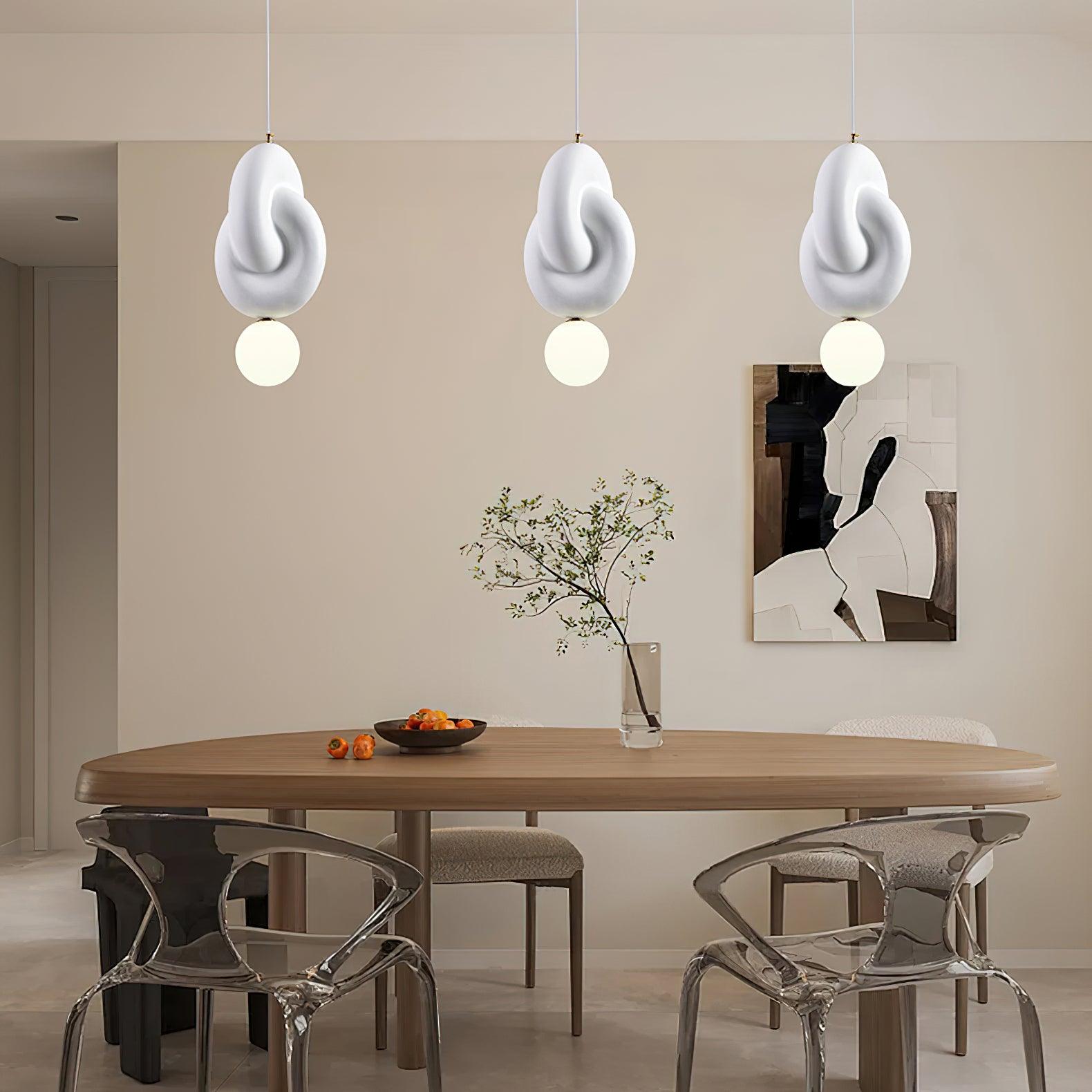 Zelireth - Artistic Resin Glass Pendant Light