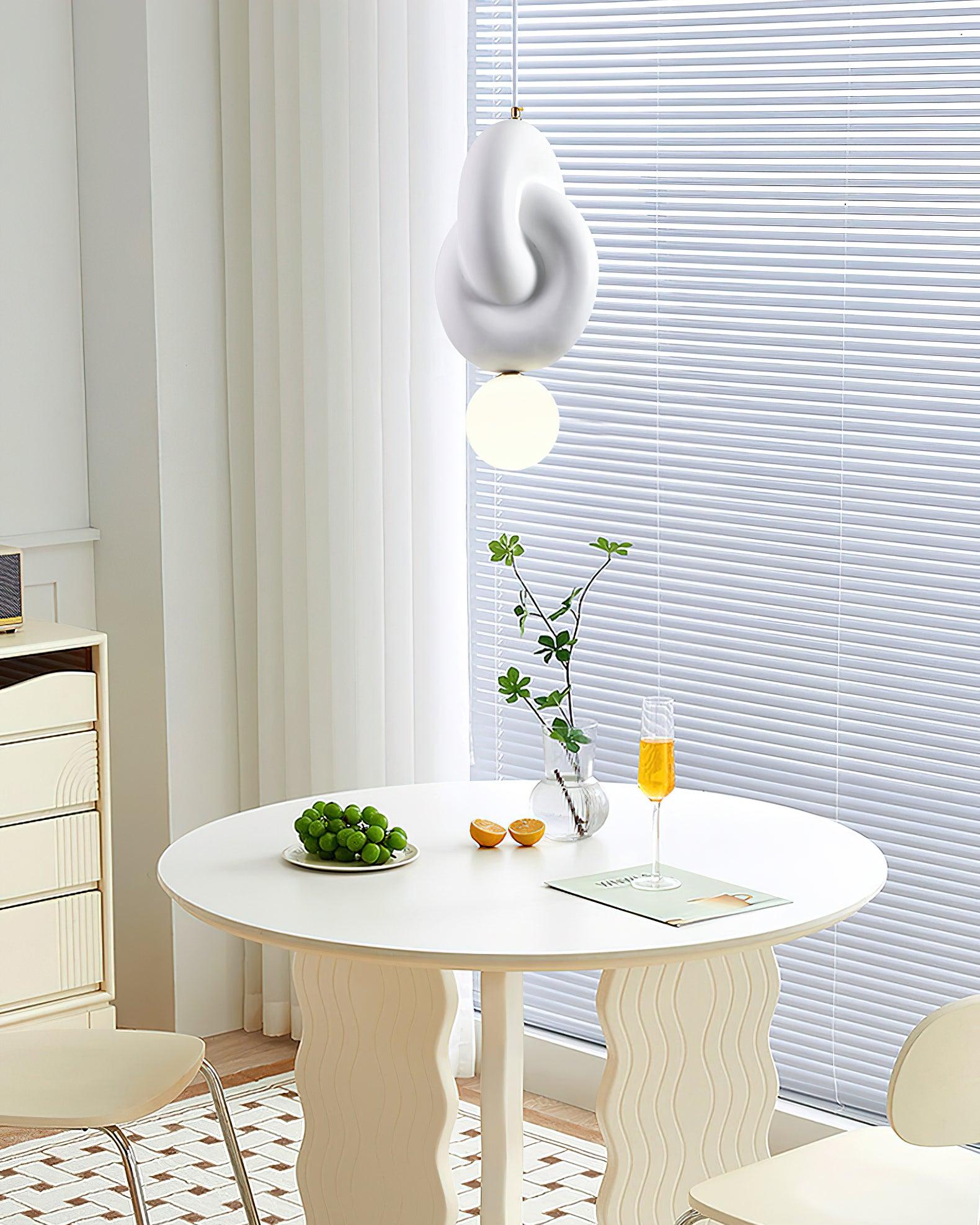 Zelireth - Artistic Resin Glass Pendant Light