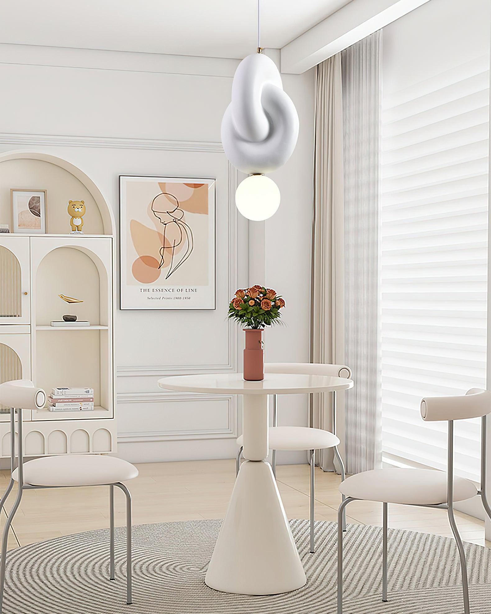 Zelireth - Artistic Resin Glass Pendant Light