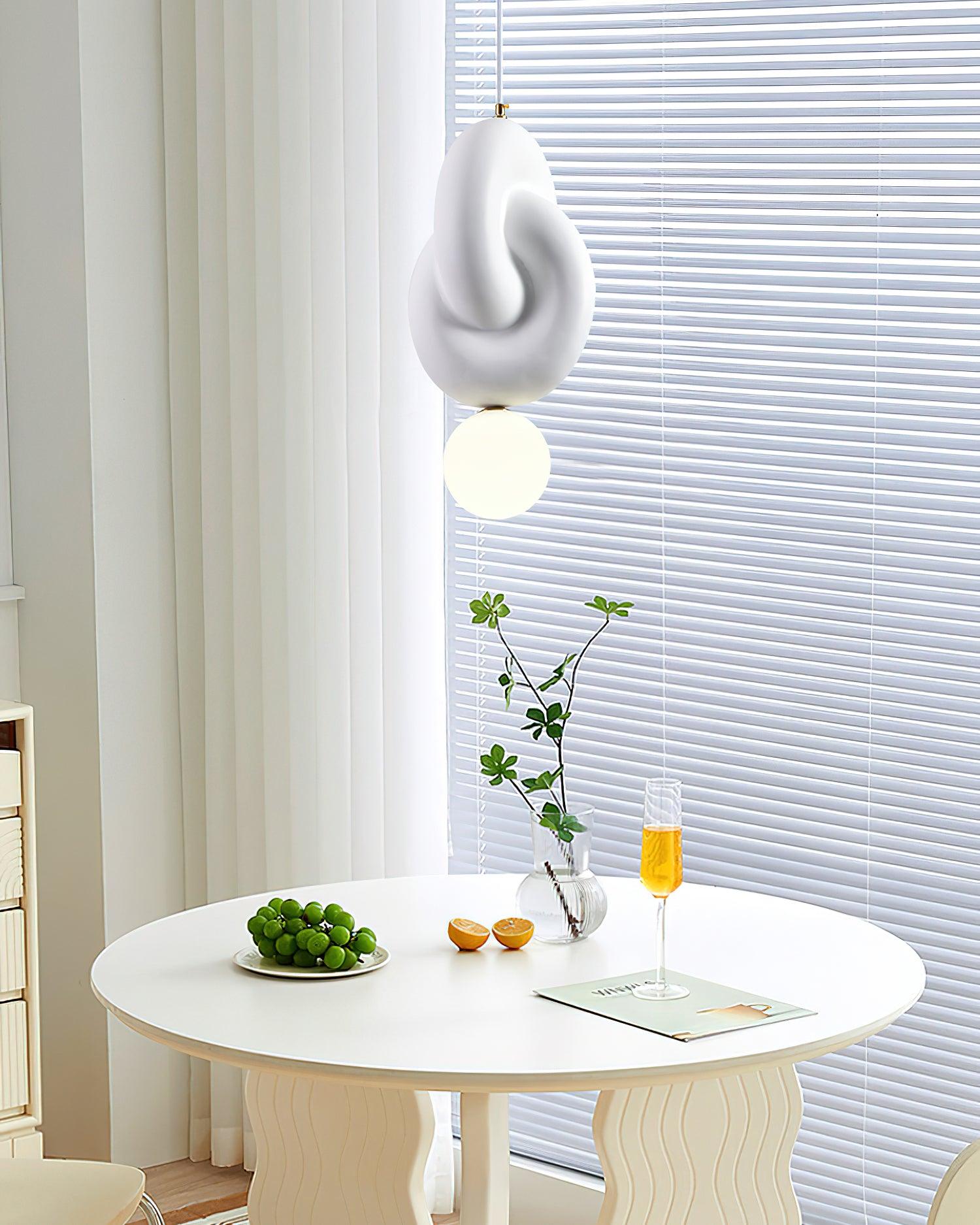 Zelireth - Artistic Resin Glass Pendant Light