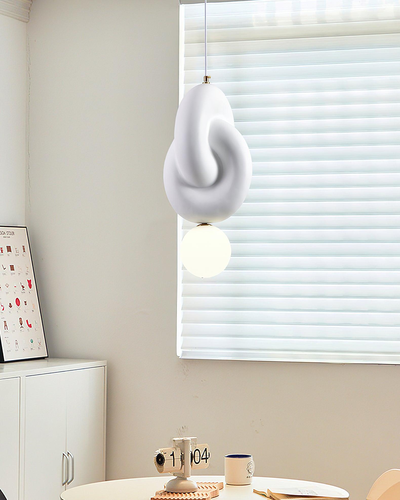 Zelireth - Artistic Resin Glass Pendant Light