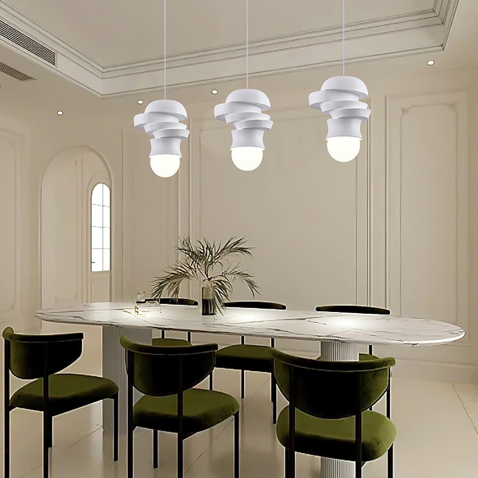 Zelireth - Artistic Resin Glass Pendant Light