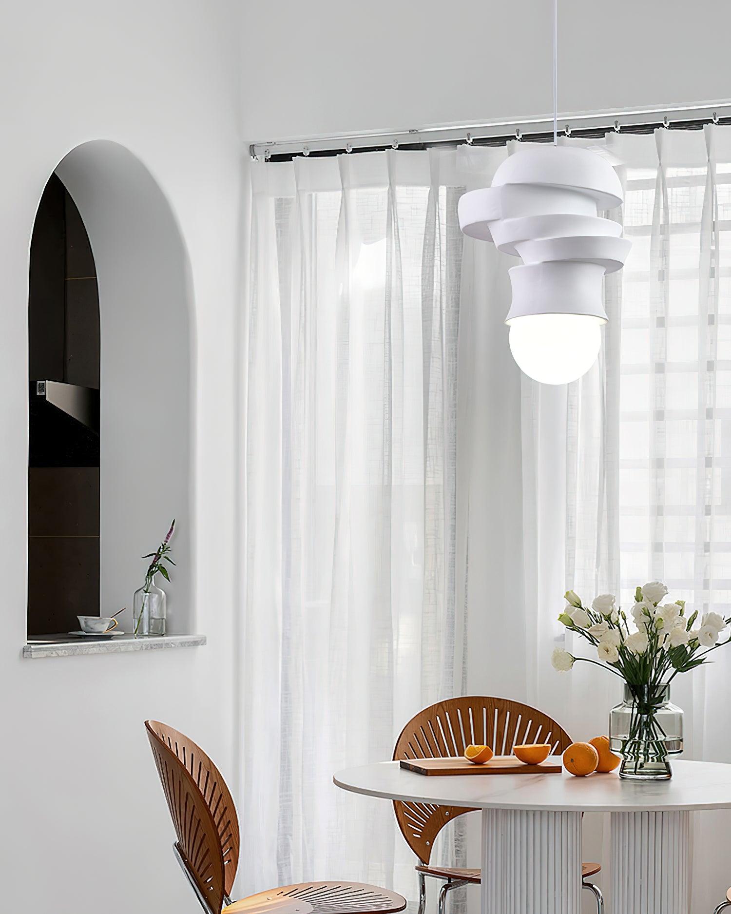 Zelireth - Artistic Resin Glass Pendant Light