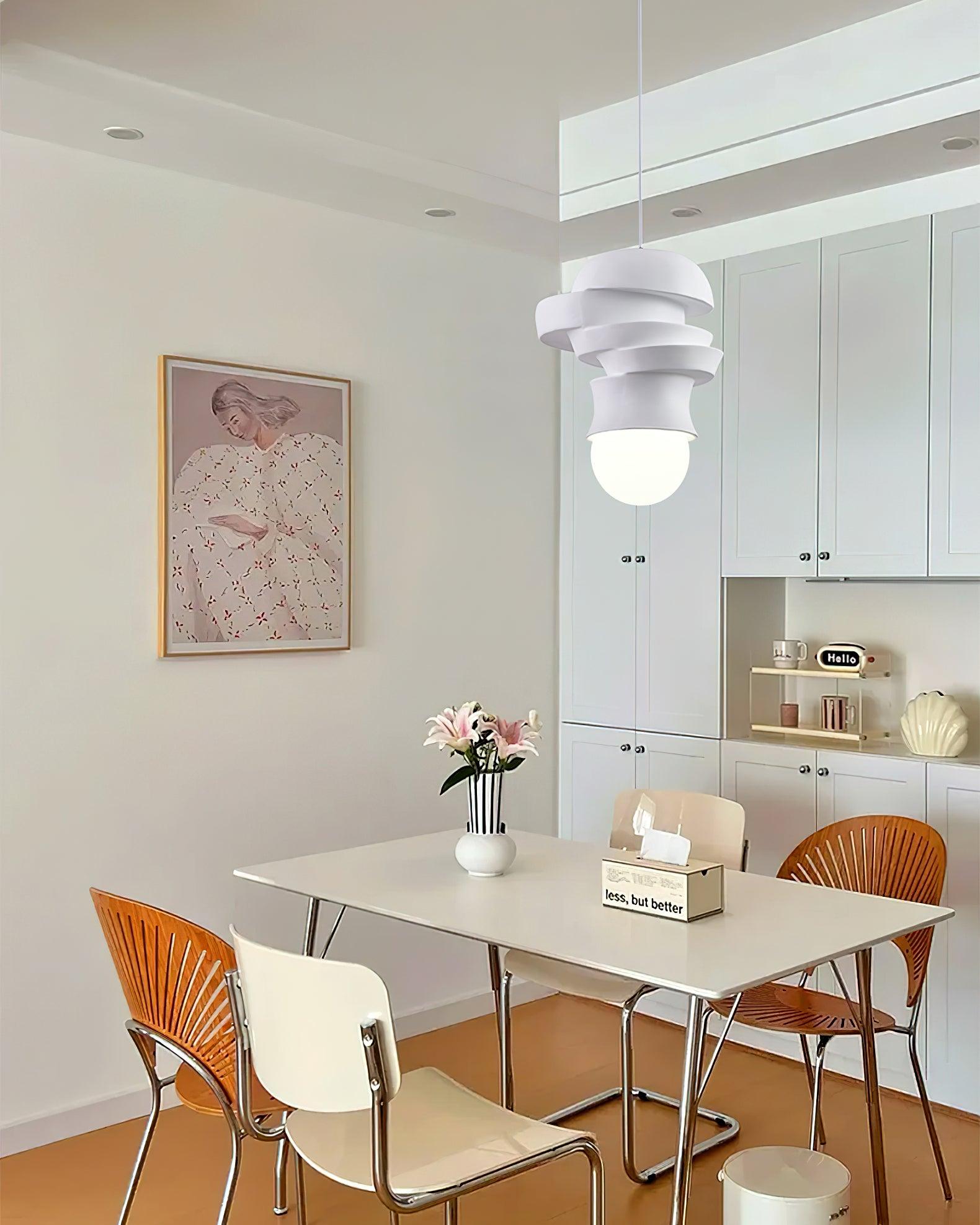 Zelireth - Artistic Resin Glass Pendant Light
