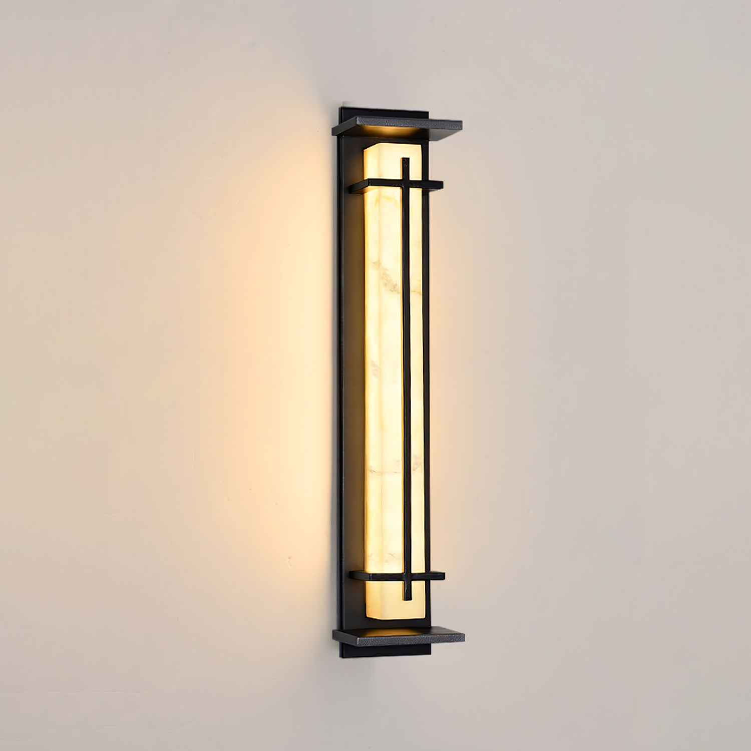 Velurd - Lámpara de pared exterior impermeable con LED