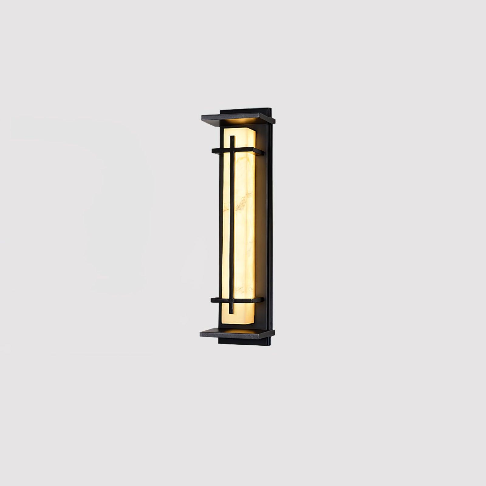 Velurd - Lámpara de pared exterior impermeable con LED