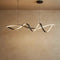 Solveran - Moderne sort blank LED pendellys