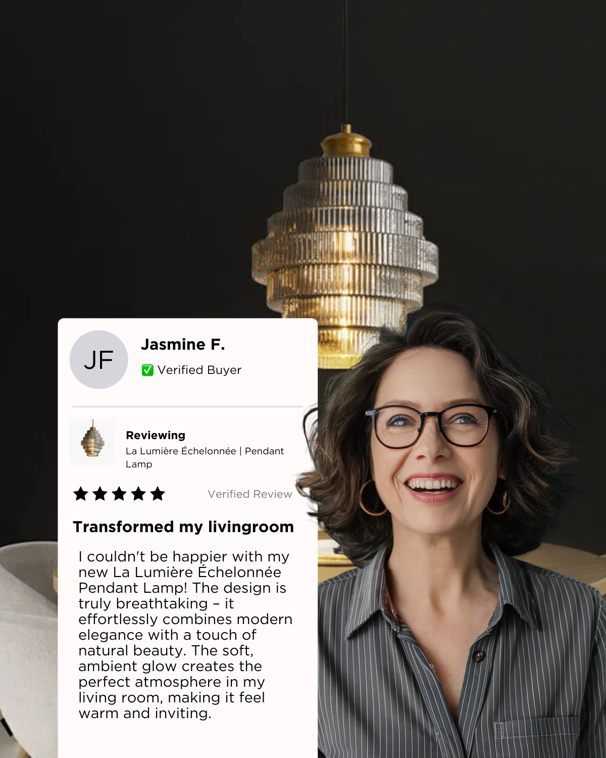 Elarin - Suspension Moderne à Étages