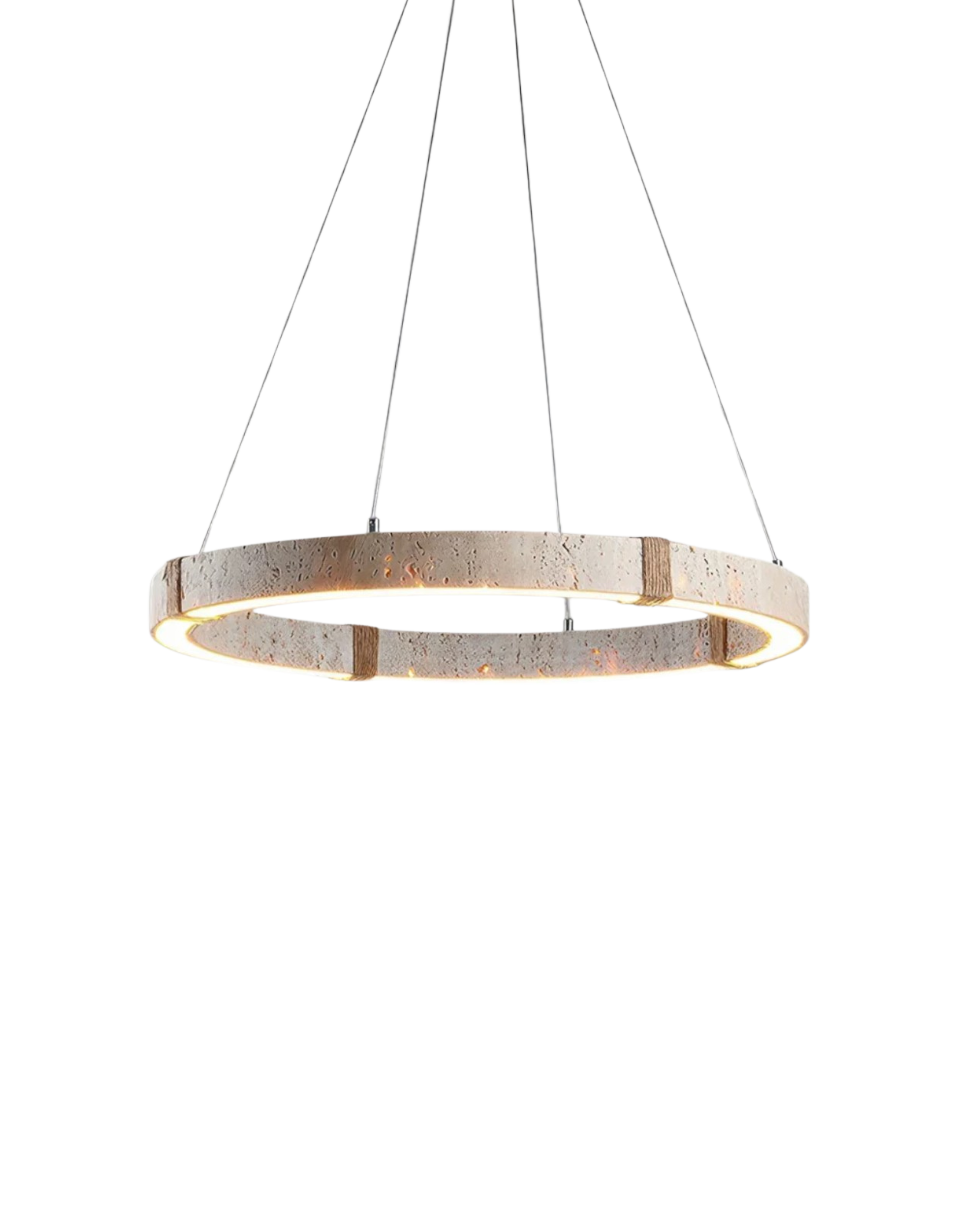 Solenyx - Moderní kruhový lustr s LED prstencem