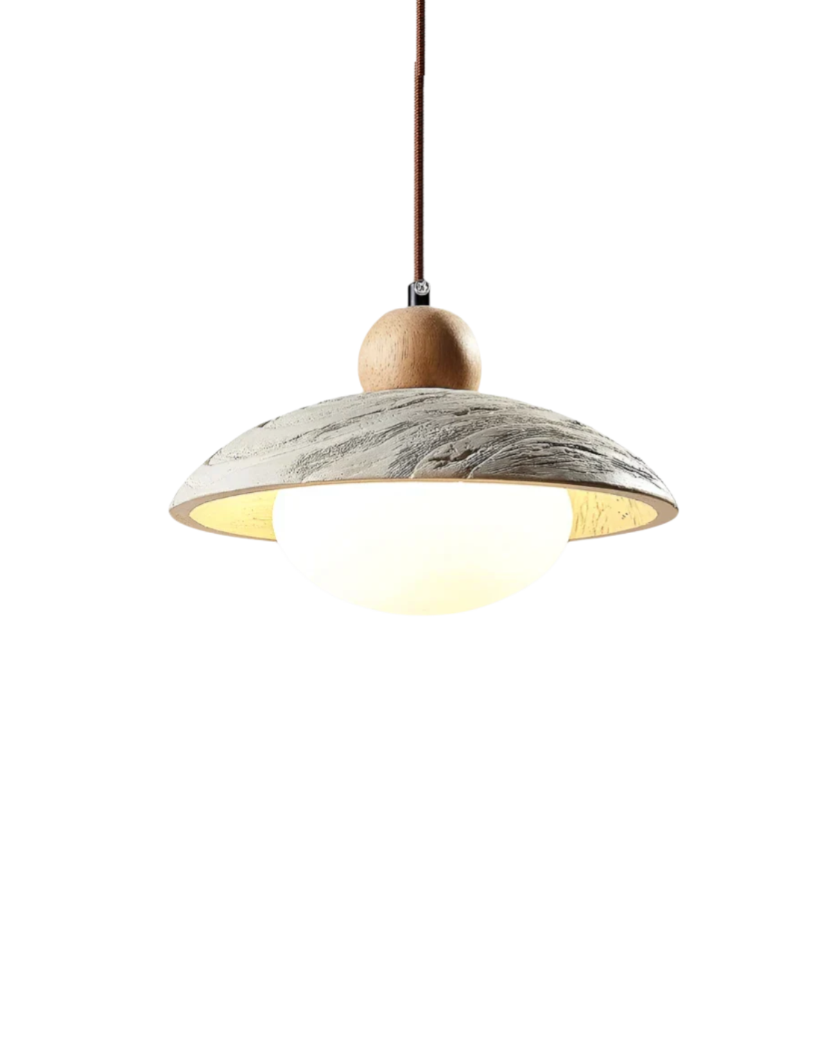 Thareon - Lampada a sospensione a cupola terrestre