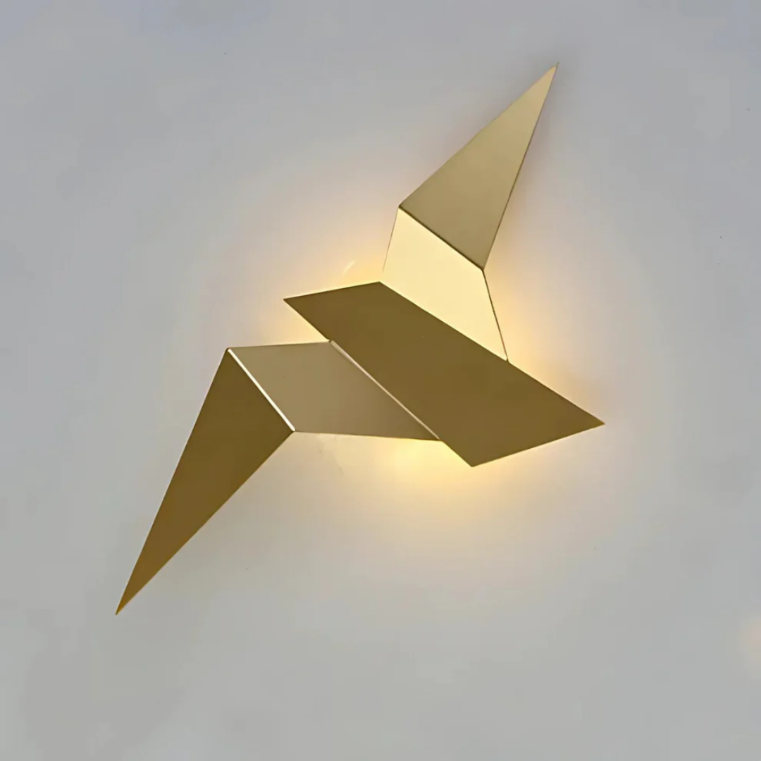 Veluxa - LED Origami Væglampe Varm Hvid