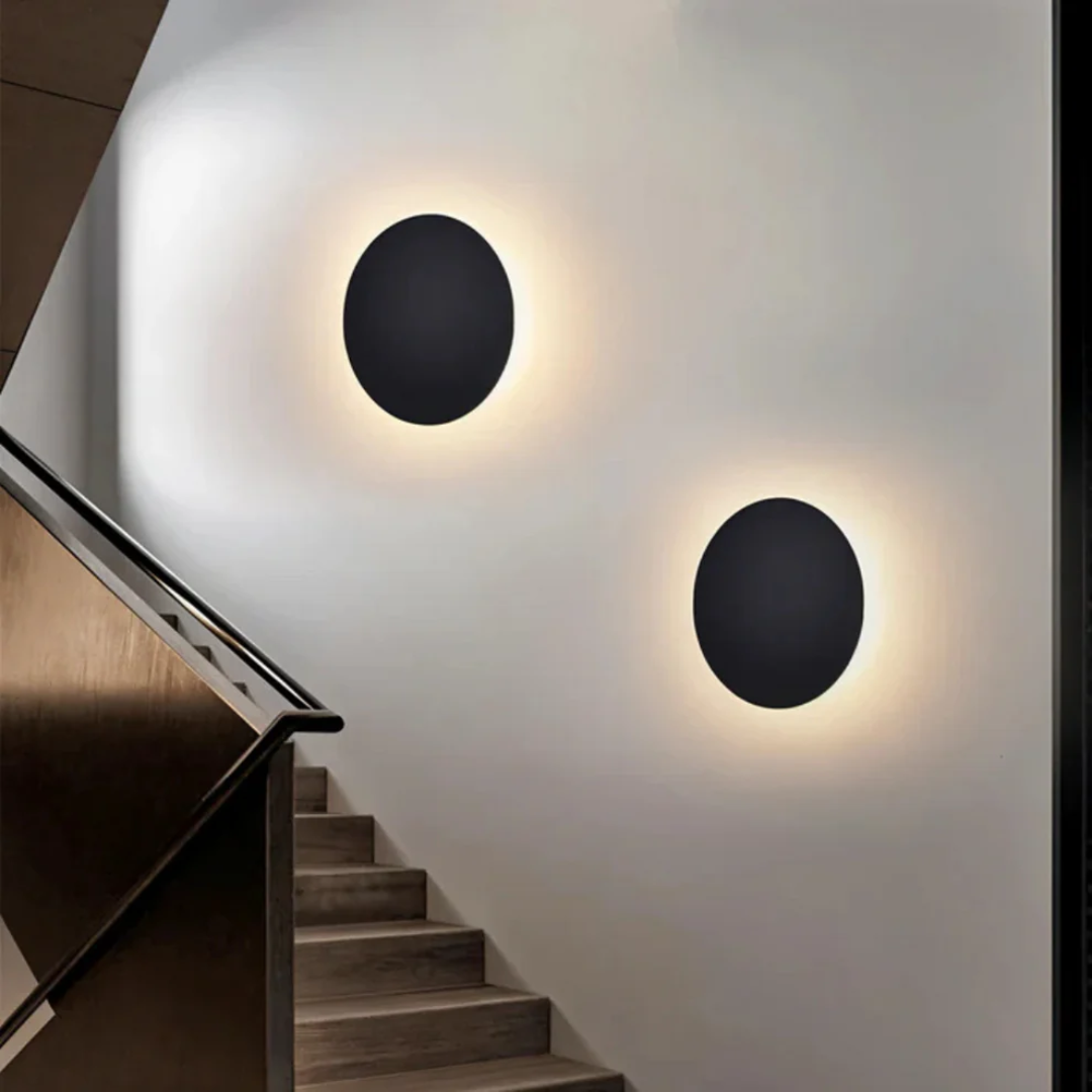 Oriona – Lampada da parete LED rotonda moderna
