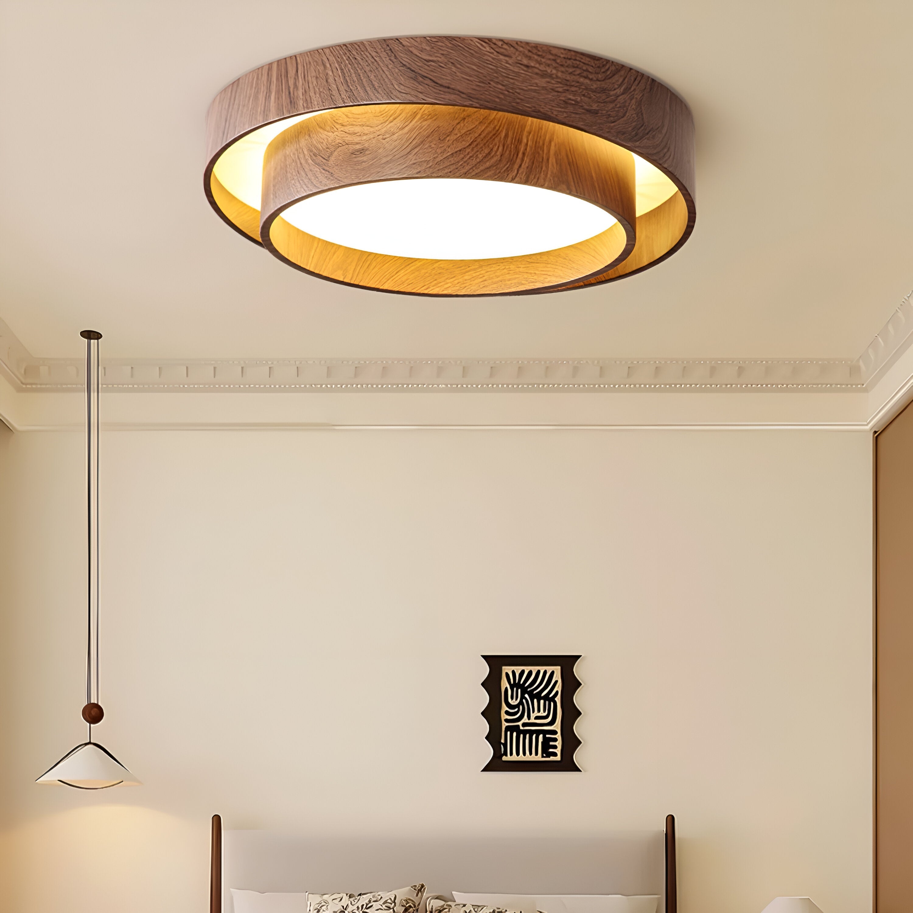 Vaarek – Nordic Acrylic LED Ceiling Light