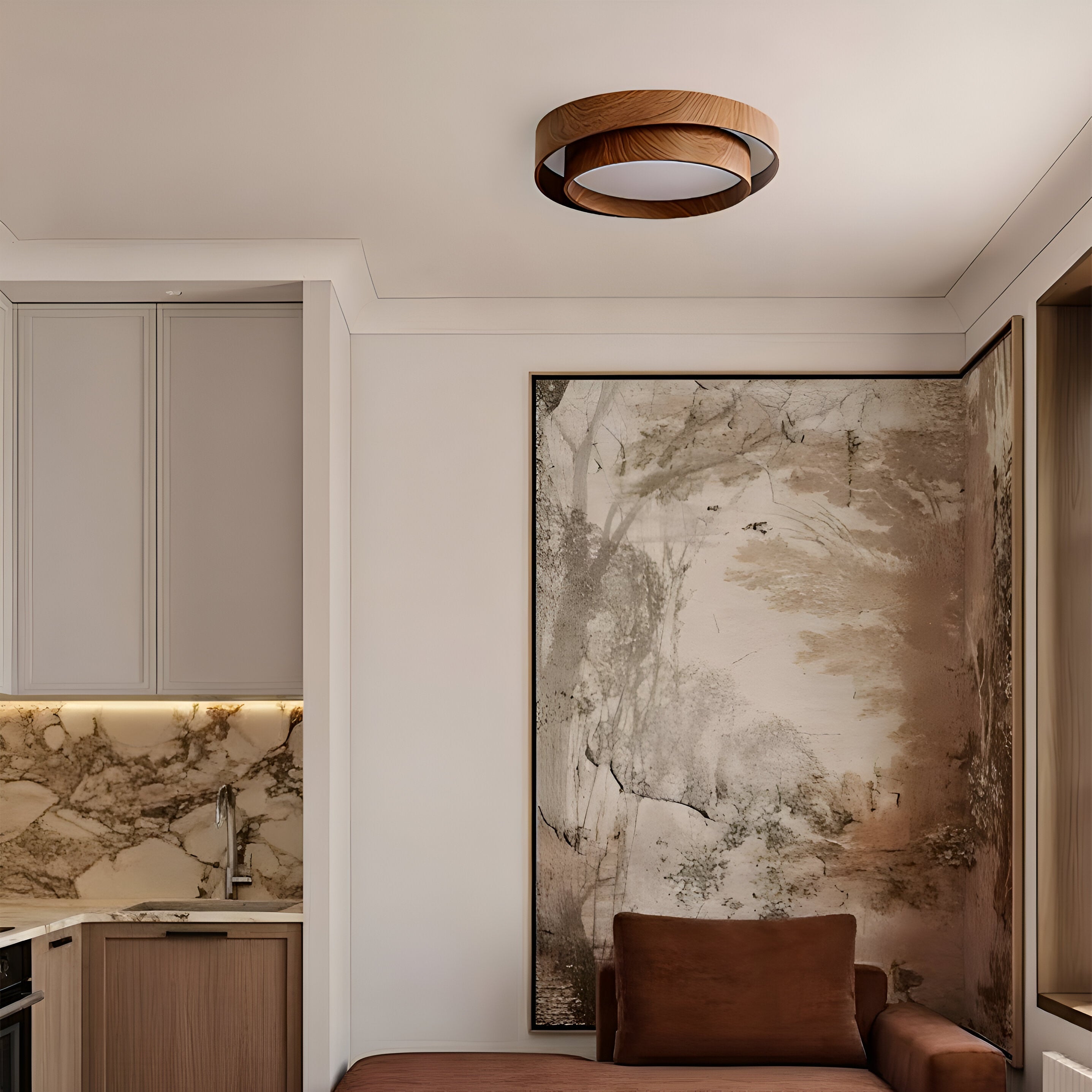 Vaarek – Nordic Acrylic LED Ceiling Light